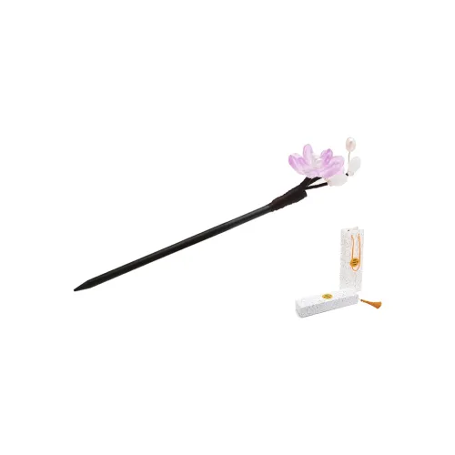 FREE RABBITⅡ Стекло Деревянные шпильки для волос Женские