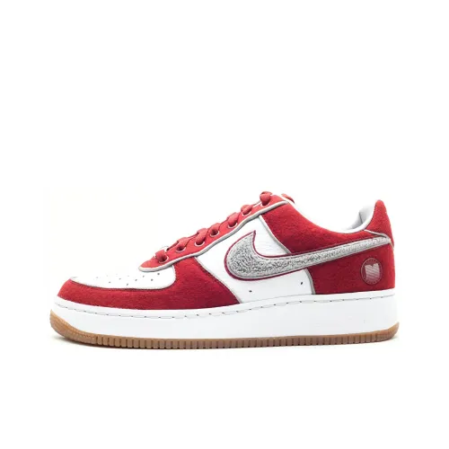 Nike Air Force 1 Low Boroughs Pack Manhattan Non-Slip Lightweight Skateboard Shoes Men's White Red