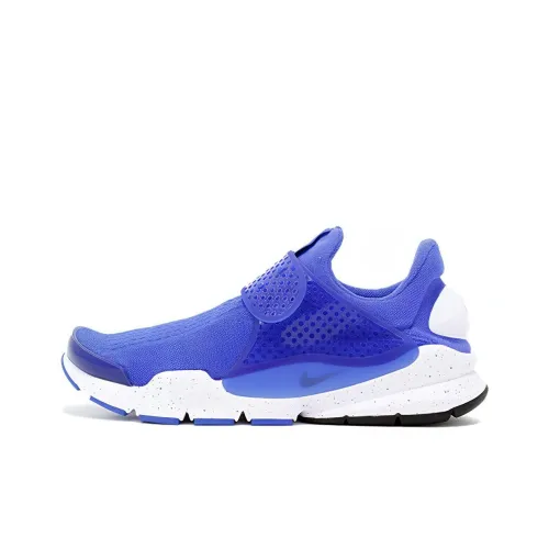 Nike Sock Dart Racer Shock Absorbers Slip-resistant Low Top Casual Unisex Blue White Найк Сок Дарт Рейсер Шок Абсорберз Слип-Резистент Низкий Топ Повседневный Унисекс Синий Белый