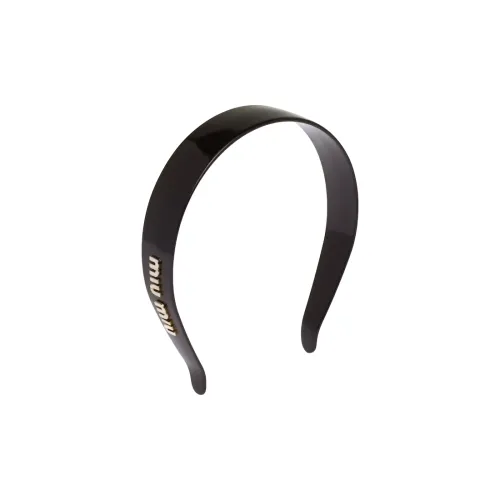 MIU MIU Металл Ободки для волос Женские Черный