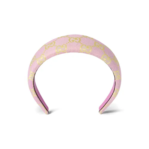 GUCCI Canvas Ободки для волос Женские Розовый