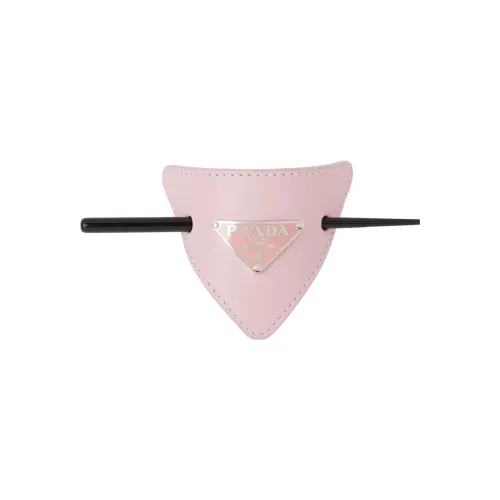 PRADA Кожа Заколки для волос Женские Розовый