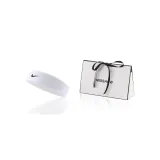 4# Белый Nike Волосы Полоска + Подарочная коробка