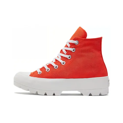 Converse Chuck Taylor All Star Lugged High Top Кеды Женские Красные