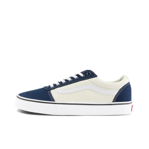 Vans Ward Low-Top Canvas Shoes Blue/White Men's