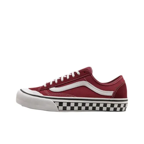 VANS Style 36 Decon SF Low Скейтборд Кроссовки Унисекс Красный