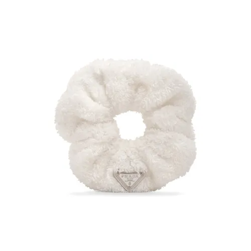 PRADA Резинки-спирали для волос Белый Женский