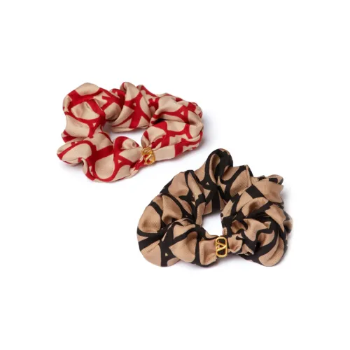 Valentino Резинка для волос Женская Коричневая Красная