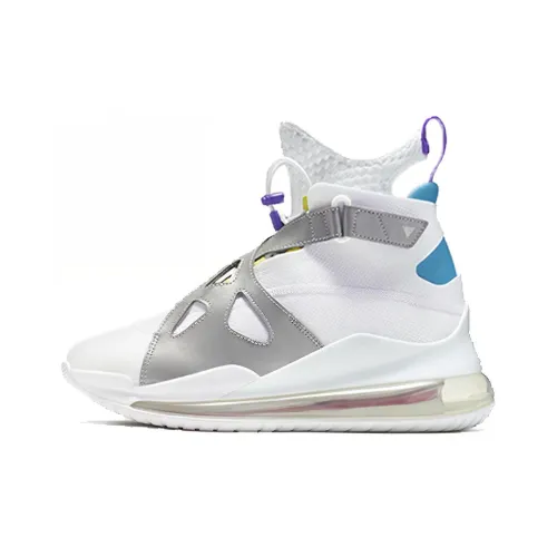 Jordan Air Latitude 720 Non Slip Легкий Высокий Топ Casual Женский Серый Белый