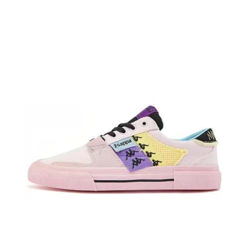 KAPPA Износостойкие Легкие и Дышащие Скейтборд Кроссовки Низ Унисекс Розовые
