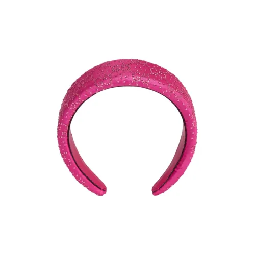 GUCCI Овечья шкура Ободки для волос Розовый Женские