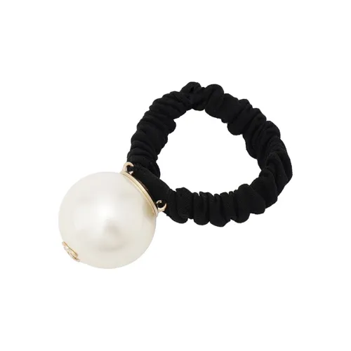 CHANEL Резинка для волос Женская Черная