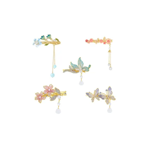 DJIN Высокое качество Сплав, Синтетический Кубический Цирконий, Искусственная жемчужина Заколки для волос Женские