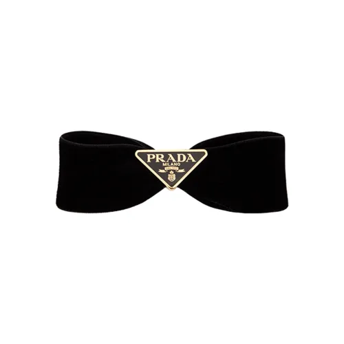 PRADA Велюр, Эмаль, Металл Заколки для волос Женские
