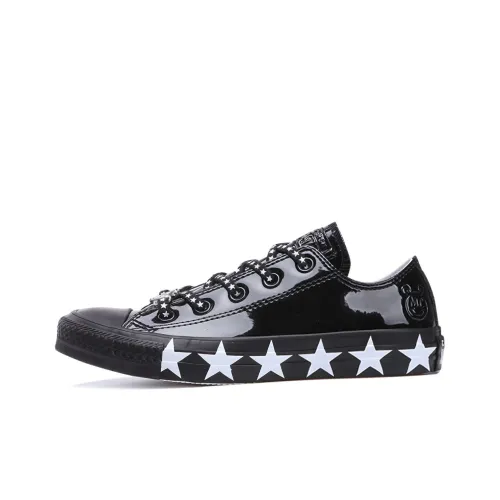 MILEY Cyrus x Converse Chuck Taylor All Star Slip Resistant Abrasion Resistant Low Top Скейтборд Кроссовки Женские Черные