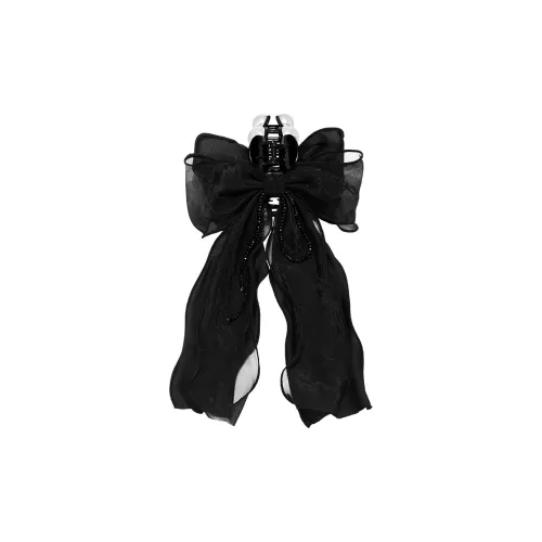 ROYALSASA Шелковый шифон искусственная жемчужина заколки для волос женские