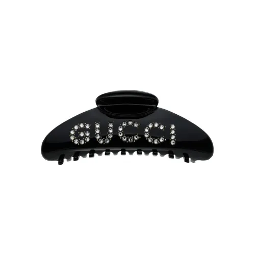 GUCCI Смола Заколки для волос Черные Женские
