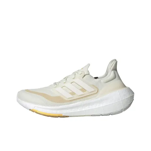 Adidas Ultraboost Light Устойчивый к истиранию Низкий Топ Марафон Тренировки Длинный бег Обувь Женская Бежевый Коричневый