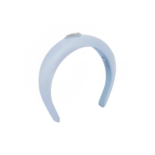 PRADA Нейлон Ободки для волос Синие Женские