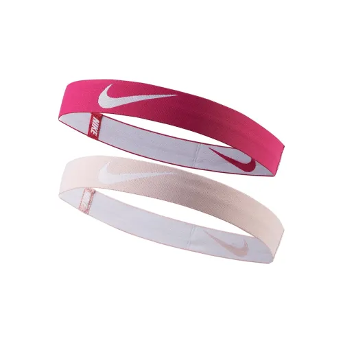 NIKE Полиэстер Резинки для волос Розовый Унисекс