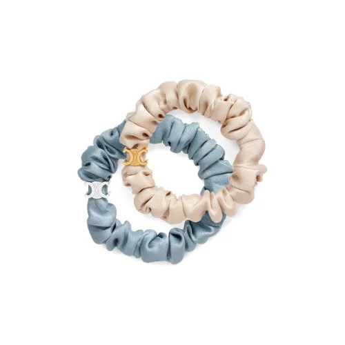 CELINE Резинки для волос Женские Шампанское Синий