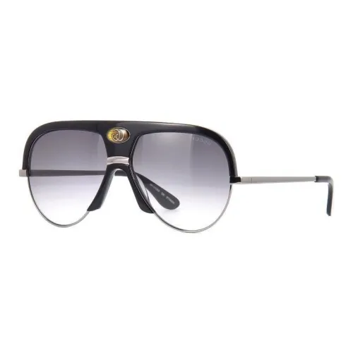 GUCCI Ацетат Aviator Солнцезащитные очки Женские Черные