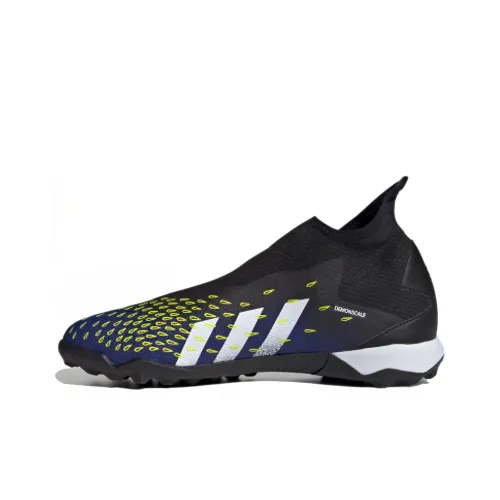 Adidas Predator Freak .3 TF Шипы Твердый грунт Искусственные шипы Футбольные бутсы Мужские Черный Белый Зеленый