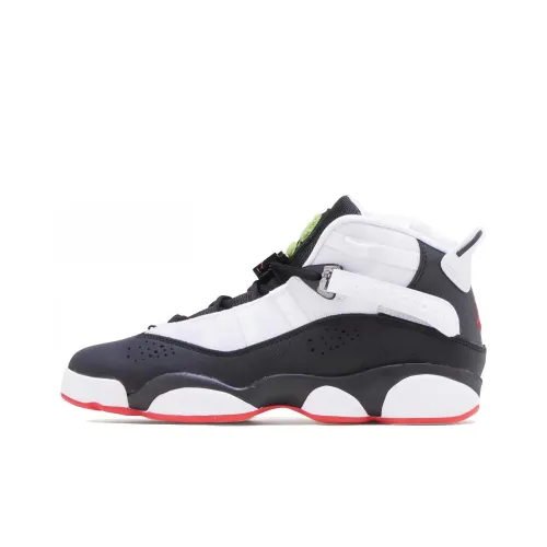 Jordan Air Jordan 6 Кольца He Got Game High Топ Винтажные баскетбольные кроссовки Женские Черно-белая панда