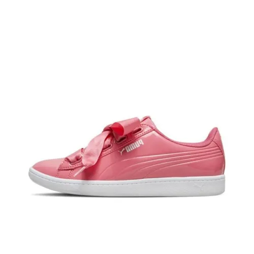 PUMA Vikky Non Slip Легкий Низкий Топ Скейтборд Кроссовки Женские Розовые