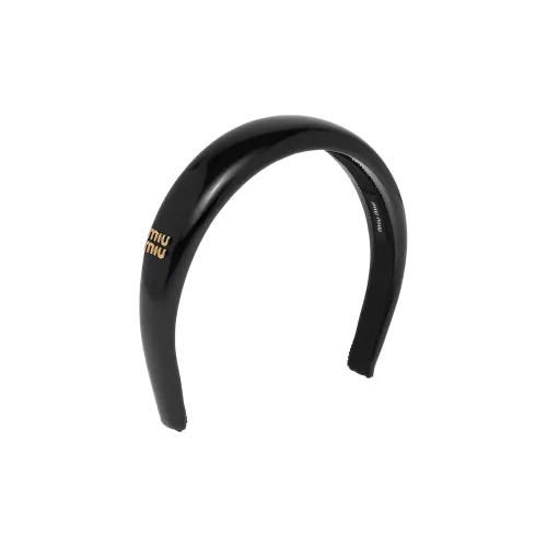 MIU MIU Металл Ободки для волос Женские Черный