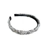 Стиль Шанель, жемчужный ободок, белый