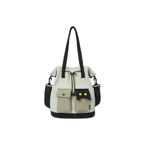 NOXXON Нейлоновая сумка через плечо женская горохово-зеленая