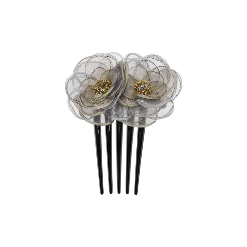 ROYALSASA Шелковая шифоновая щетка для волос женская