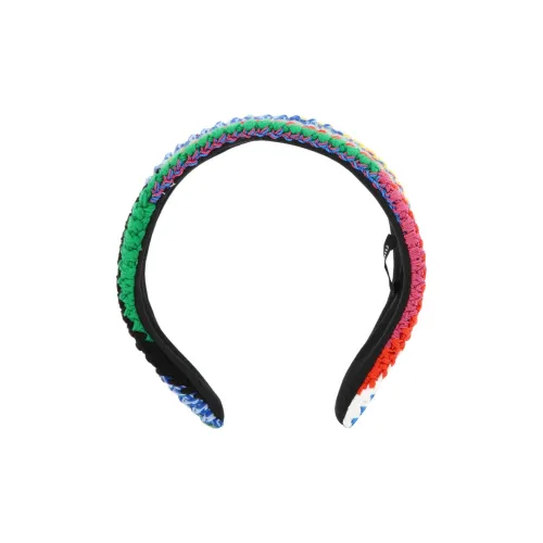 MIU MIU Хлопок Ободки для волос Зеленый Унисекс