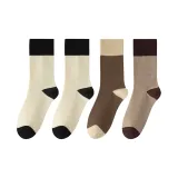 4 шт (Белый X2 + Кофе + Хаки)