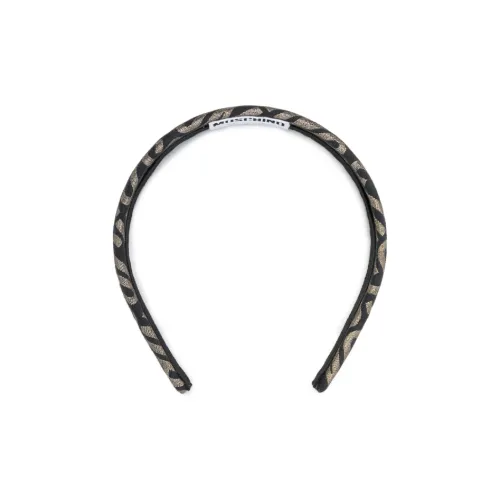 MOSCHINO Ободки для волос Женские Черный Золото