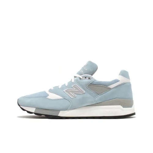 New Balance NB 998 Low Топ Повседневные Беговые Кроссовки Мужские Синие