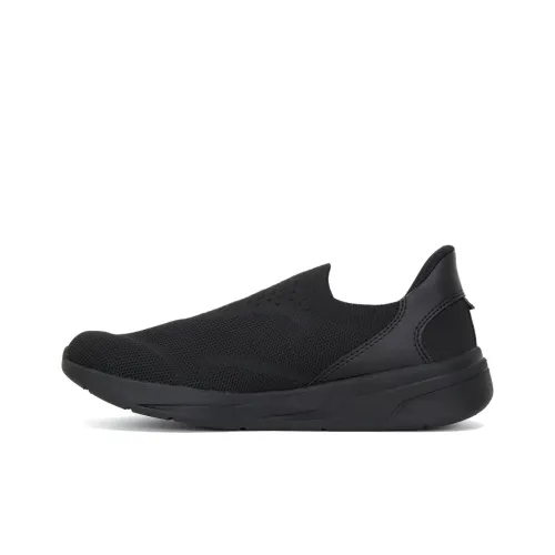 THE NORTH FACE Novel Slip-On Амортизаторы Slip-Resistant Низкий Топ Повседневная Обувь Unisex Черный