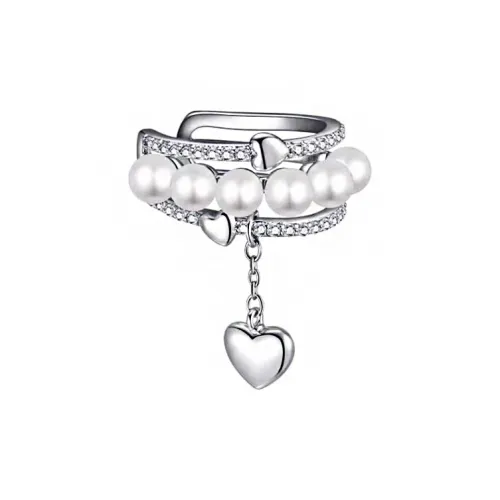 MUSTKOO Сплав Нижняя заколка Серьги On Unisex