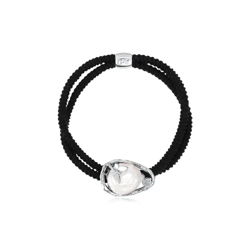 She's Freshwater Pearl, Медные Резинки-спирали для волос Белый Женские