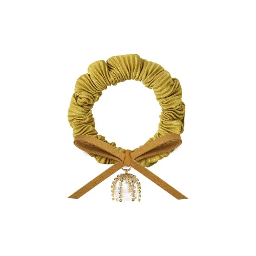 UNABERRY Хлопок лен смесь искусственный жемчуг резинка для волос женский