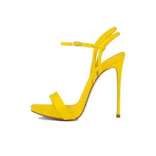 Le Silla Gwen One Strap Sandals 12cm Women's Yellow Le Silla Gwen One Ремень Сандалии 12см Женские Желтые
