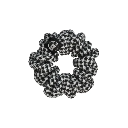 Invisibobble Черный и Белая Клетка Винтажный Вдохновленный Пончик Резинка для волос Унисекс