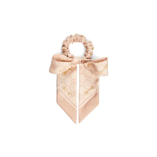 GUCCI Тутовый шелк Резинка для волос Женская Розовая