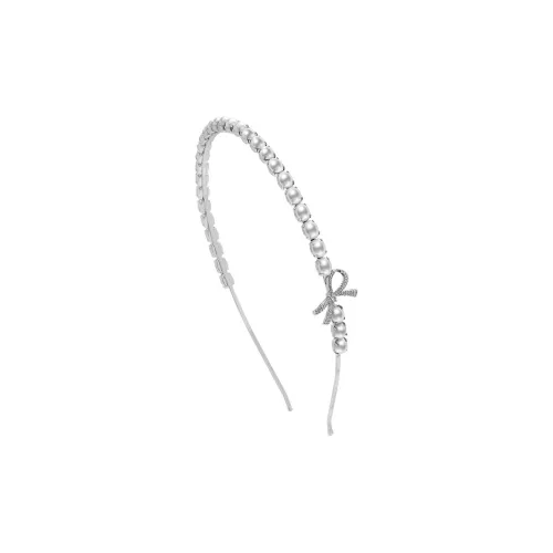 ROYALSASA Ободки для волос, серебряные, женские