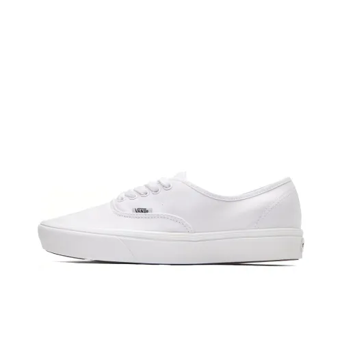 Vans Authentic Series Low Топ Скейтборд Кроссовки Унисекс Белый