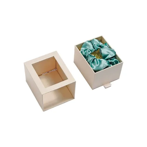 SANGSHANG Резинки для волос из шелка с шелковой спиралью Женские