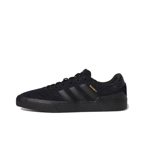 Adidas Originals Busenitz Vulc II Slip-Resistant Low Top Скейтборд Кроссовки Мужские Черные