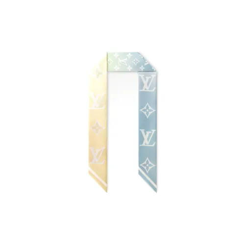 LOUIS VUITTON Тутовый шелк Резинки для волос Женские Желтые