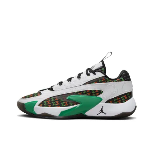 Джордан Luka 2 Quai 54 Шокабойнеры Устойчивый к истиранию Низкий Топ Баскетбольные кроссовки Мужской Серый